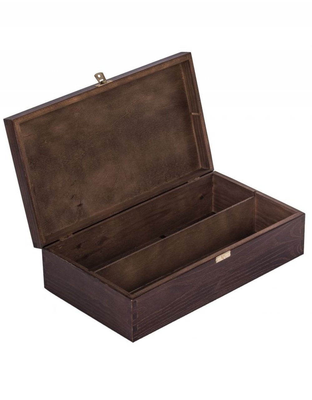 Dřevěný dárkový box na alkohol 35x20x11 cm, bronzový
