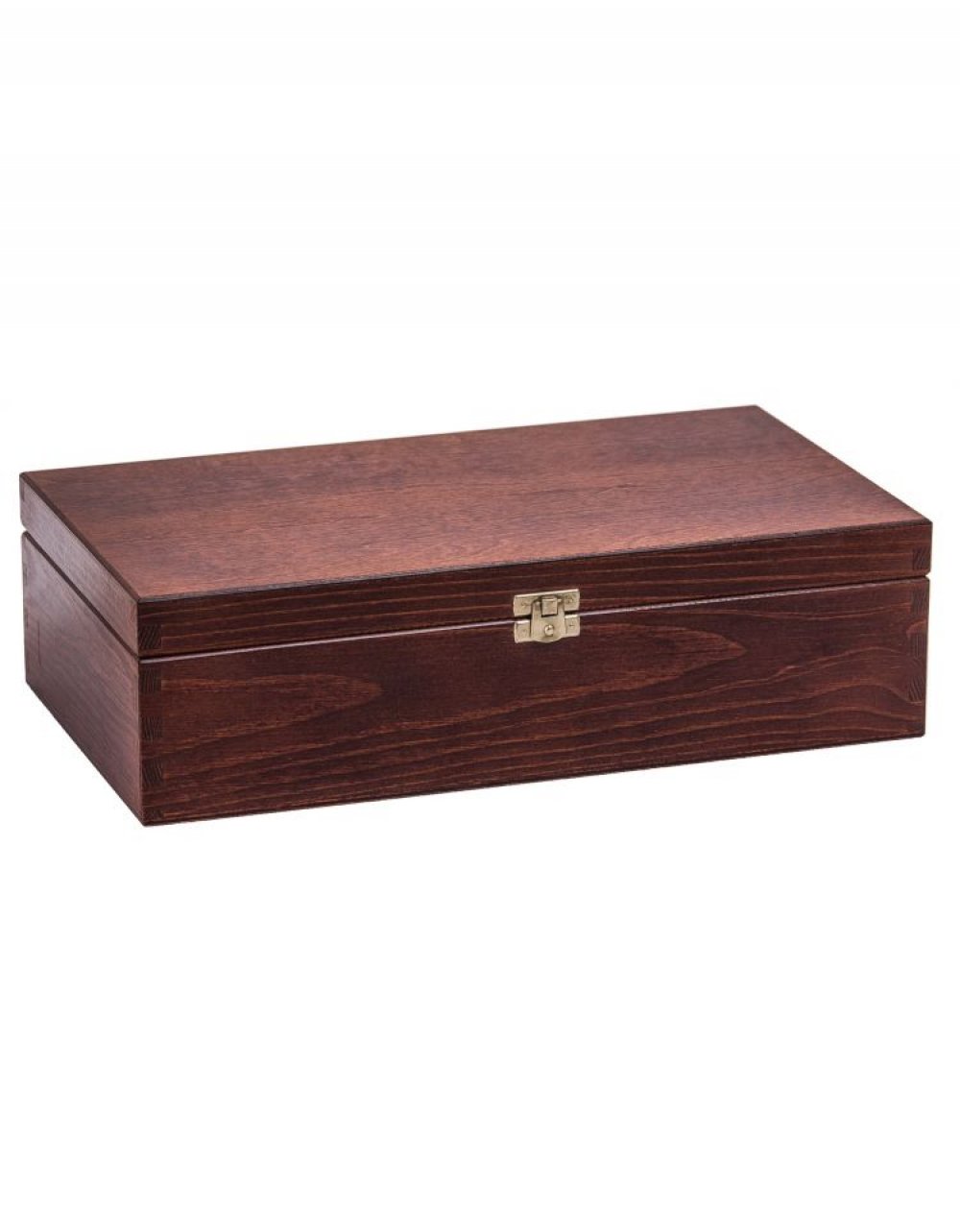 Dřevěný dárkový box na alkohol 35x20x11 cm, ořechový