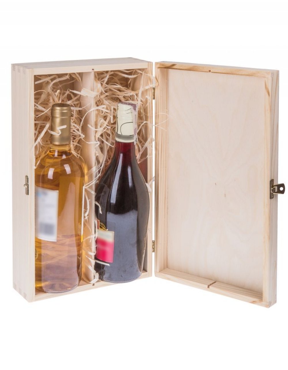 Dřevěný dárkový box na alkohol 35x20x11 cm