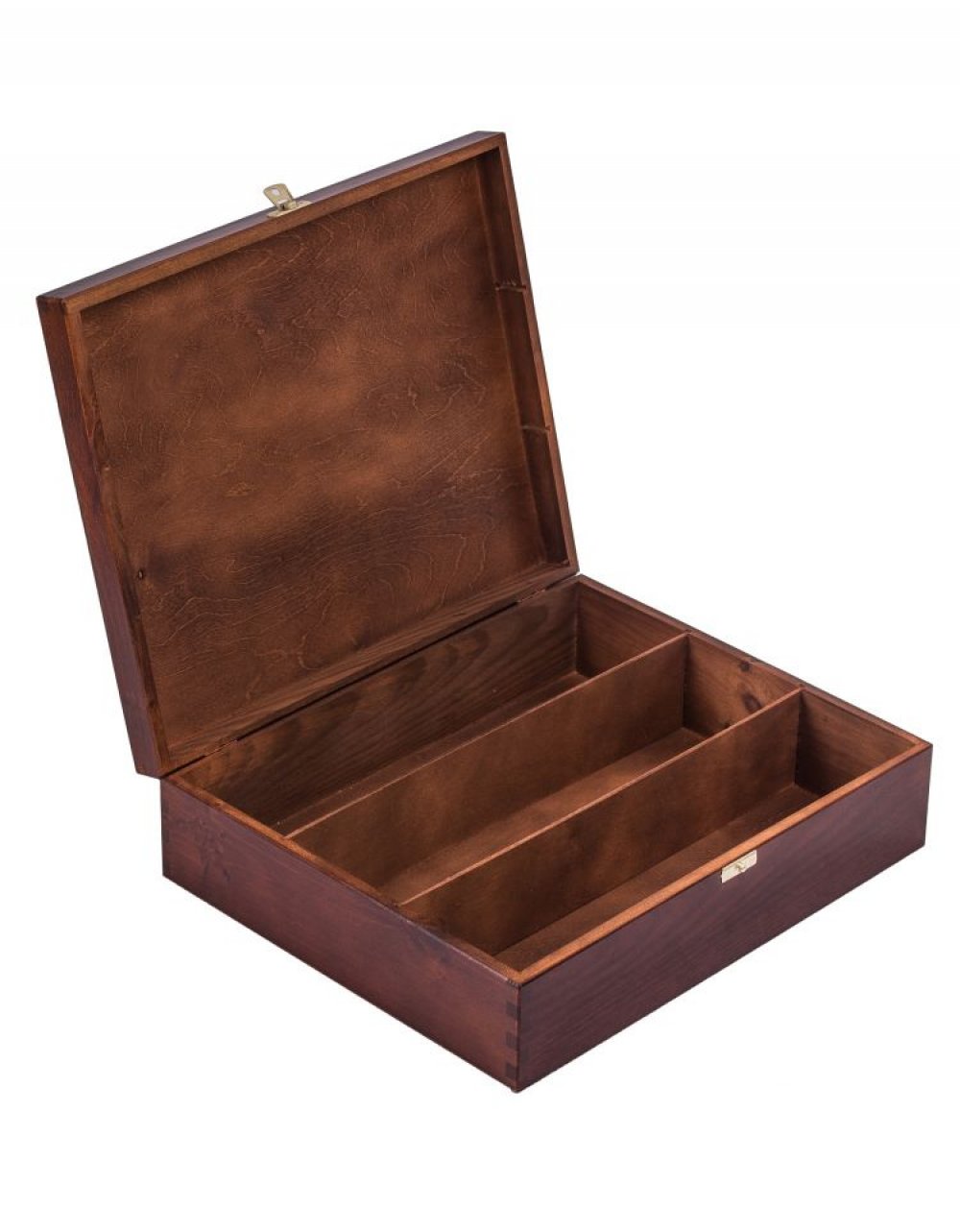 Dřevěný dárkový box na alkohol 36x30x10 cm, ořechový Dřevěný dárkový box na alkohol 36x30x10 cm, ořechový