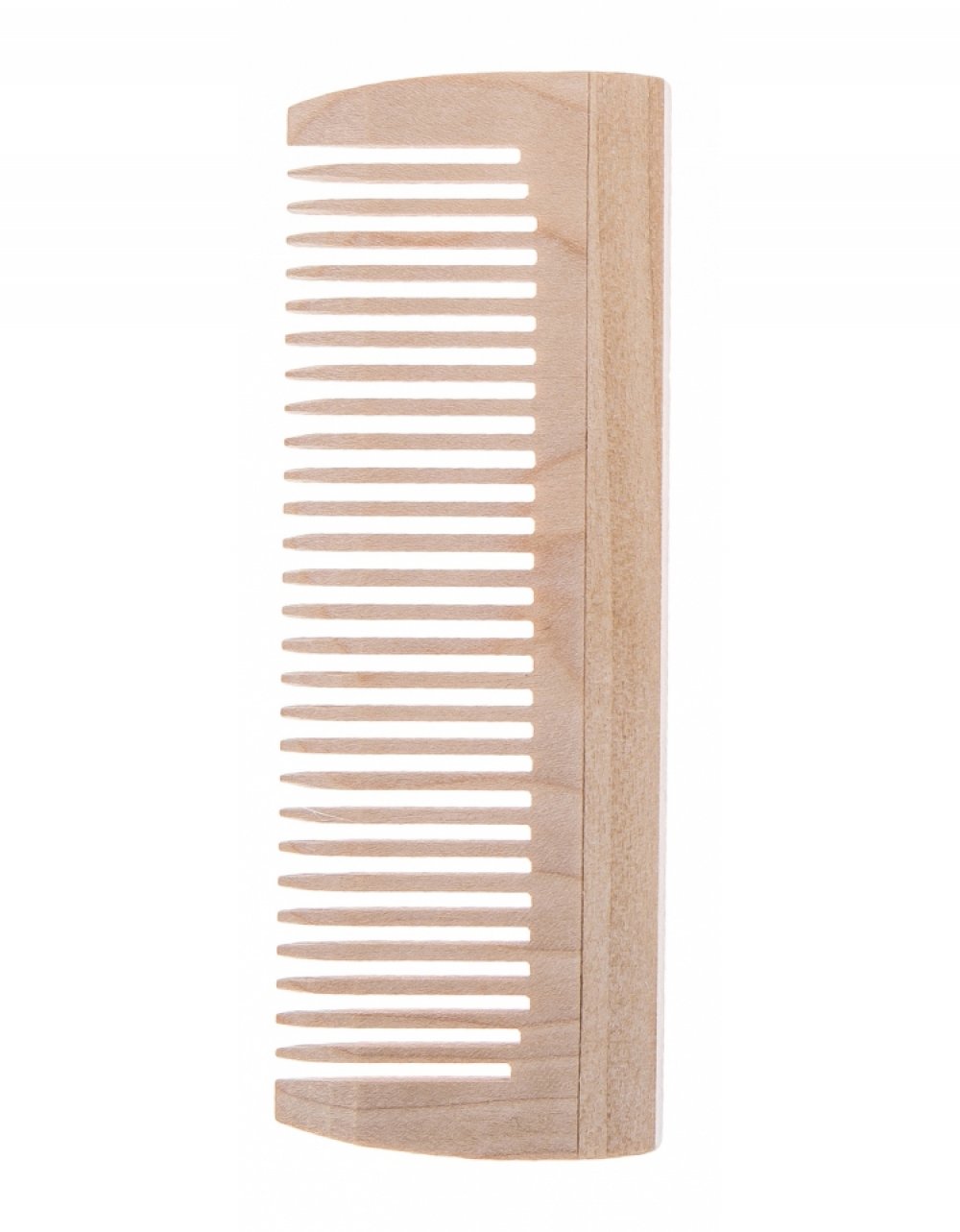 Dřevěný hřeben přírodní 12x4,5 cm, bukové dřevo Dřevěný hřeben přírodní 12x4,5 cm, bukové dřevo
