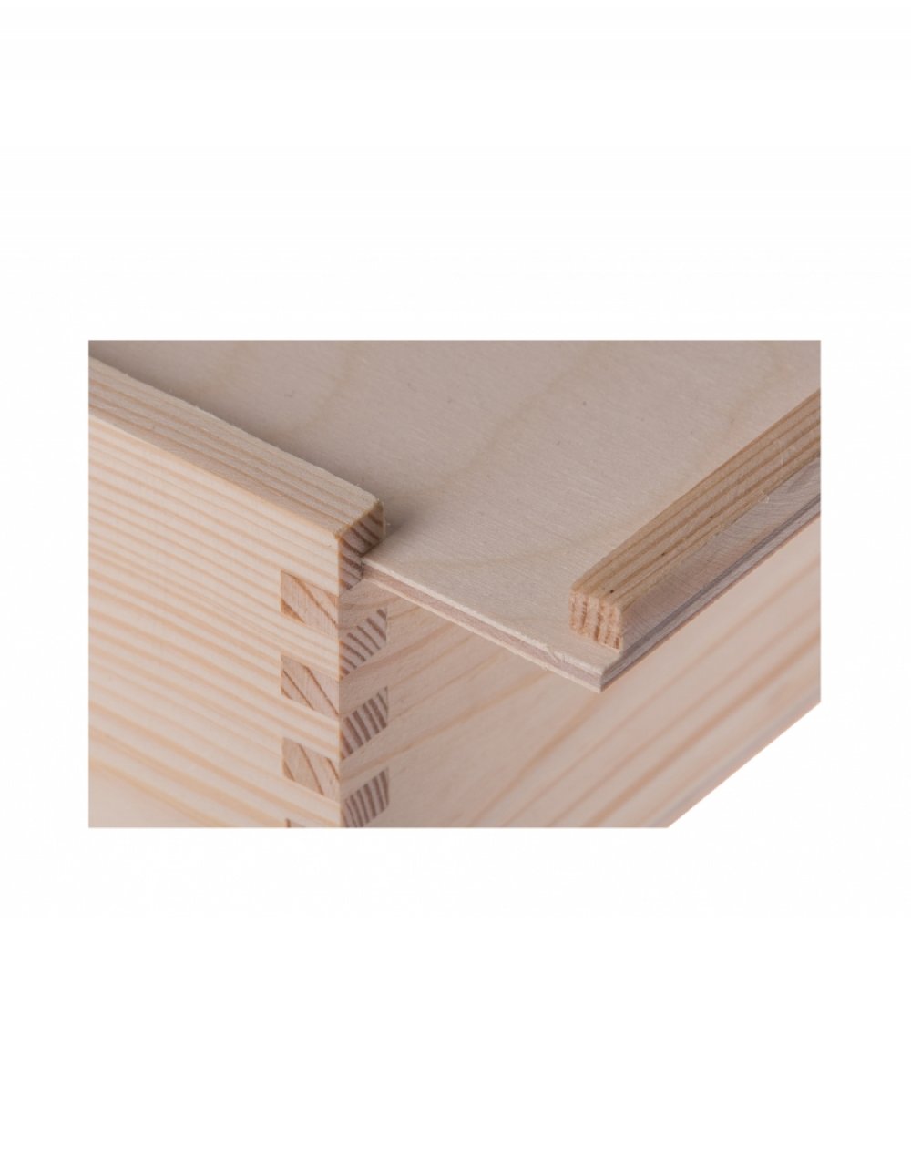 Dřevěný kryt na papírové kapesníky 14x14x13 cm, přírodní