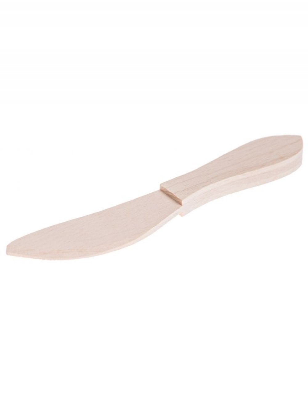 Dřevěný kuchyňský nůž k roztírání másla 19x3,5 cm