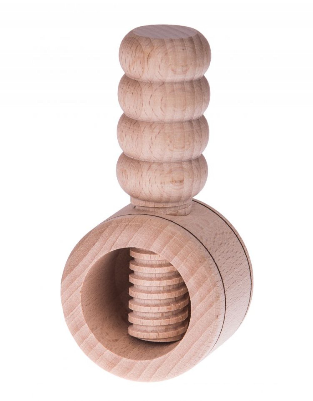 Dřevěný louskáček na ořechy 12,5 cm, bukové dřevo Dřevěný louskáček na ořechy 12,5 cm, bukové dřevo