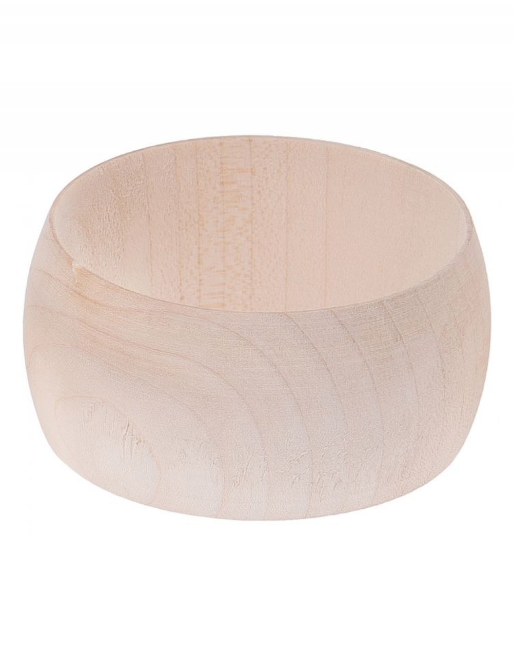 Dřevěný náramek oblý ø7x4 cm, lipové dřevo Dřevěný náramek oblý ø7x4 cm, lipové dřevo