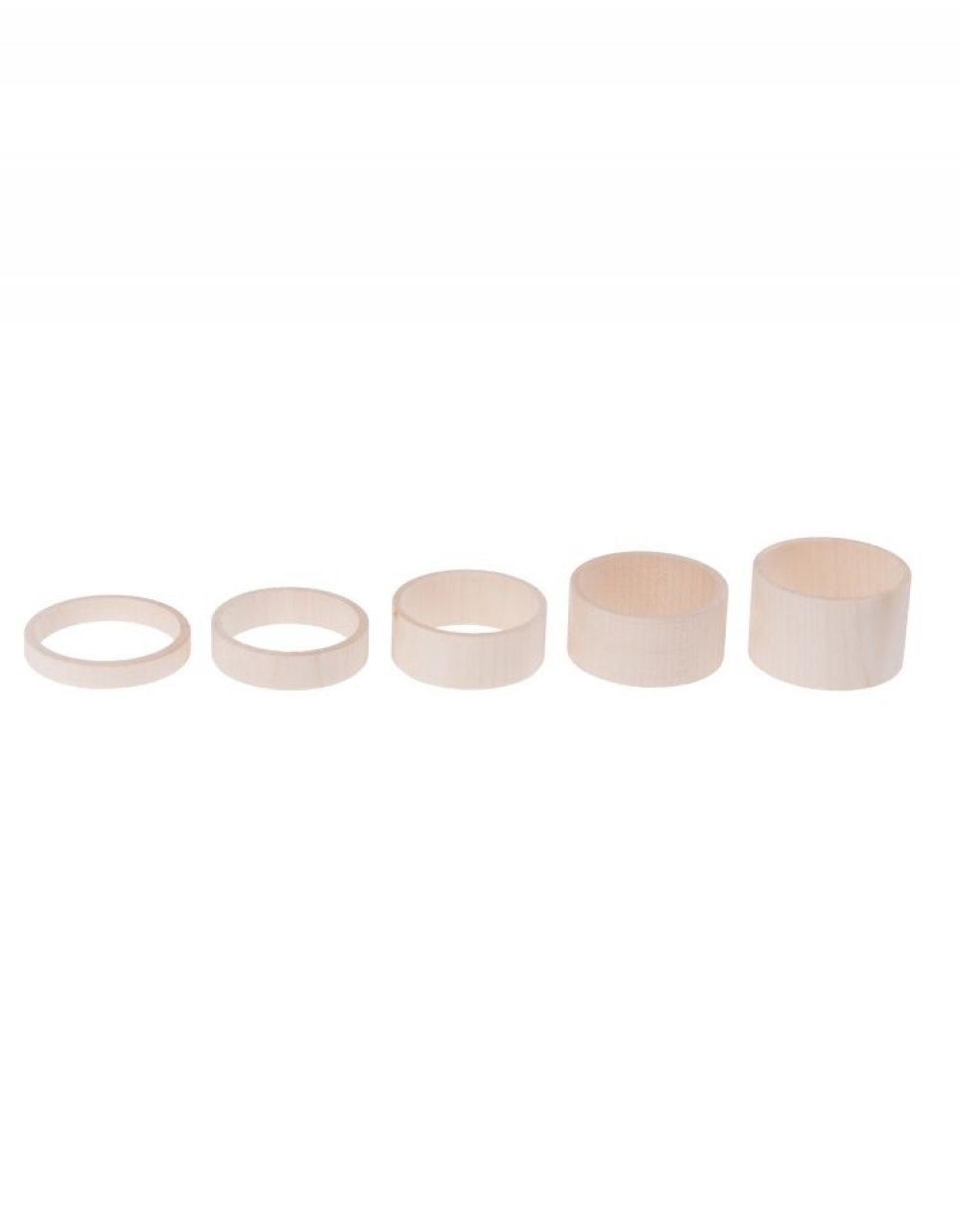Dřevěný náramek plochý ø8x3 cm, lipové dřevo Dřevěný náramek plochý ø8x3 cm, lipové dřevo