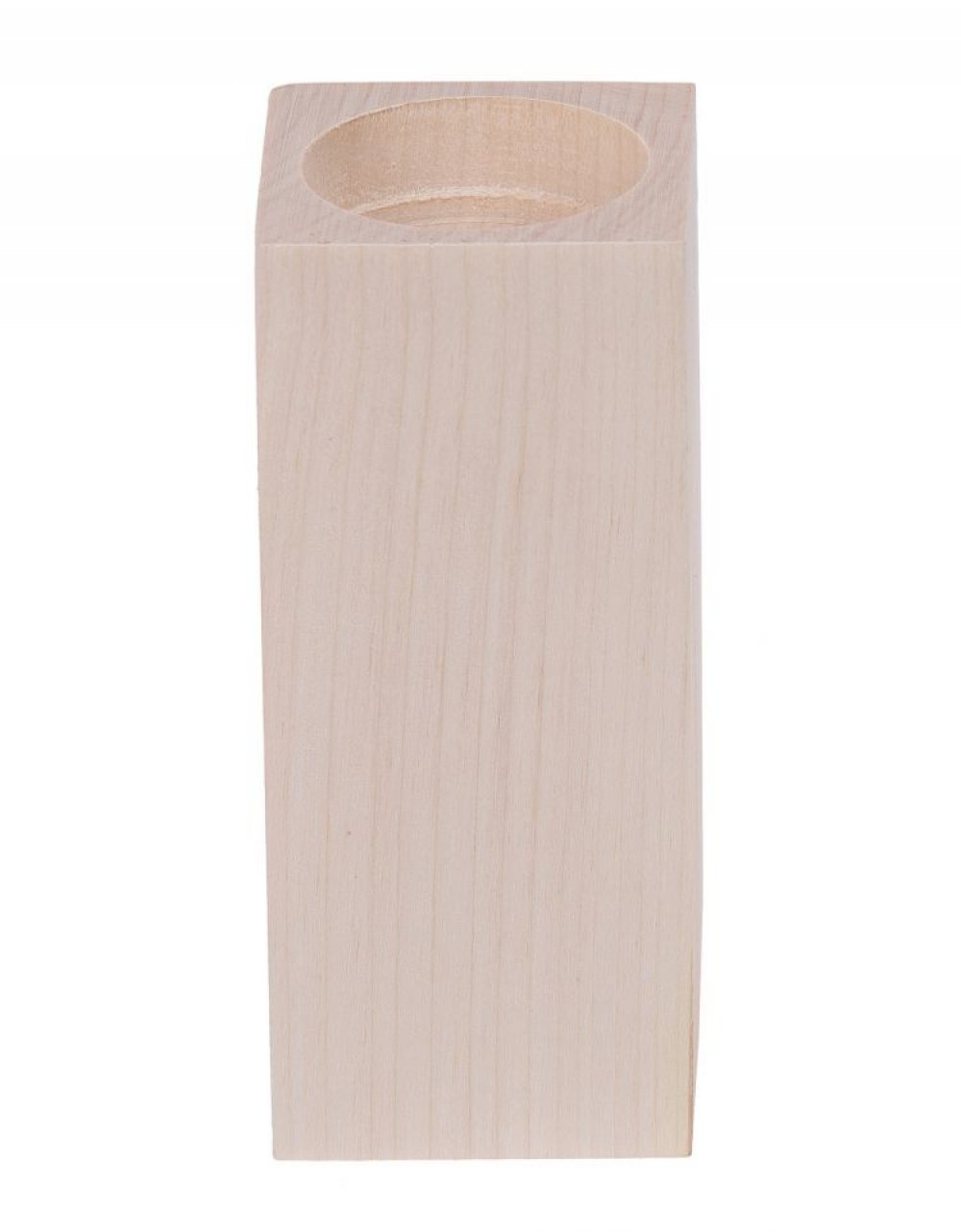 Dřevěný svícen 12 cm, bukové dřevo Dřevěný svícen 12 cm, bukové dřevo