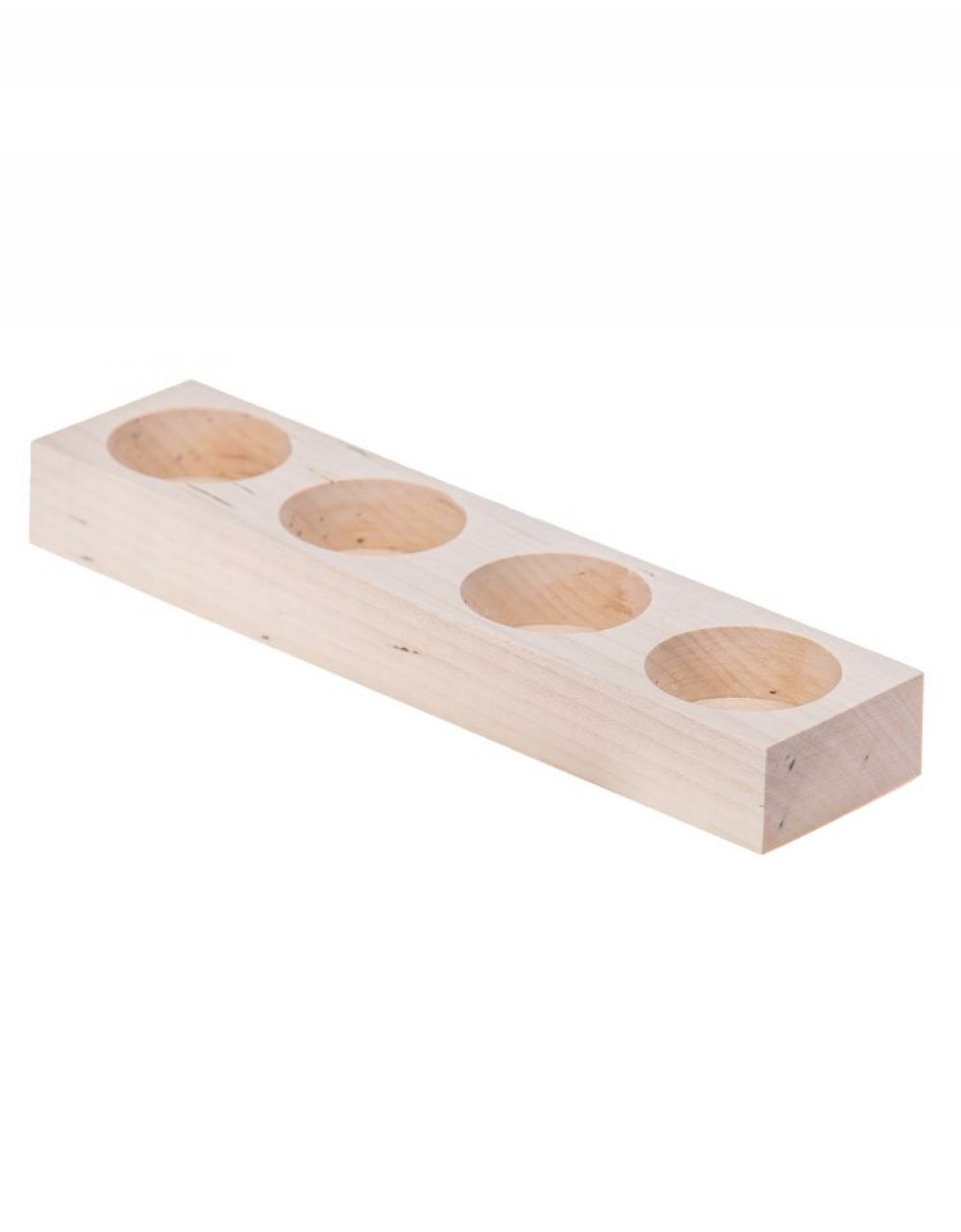 Dřevěný svícen 21x5x2 cm, bukové dřevo Dřevěný svícen 21x5x2 cm, bukové dřevo