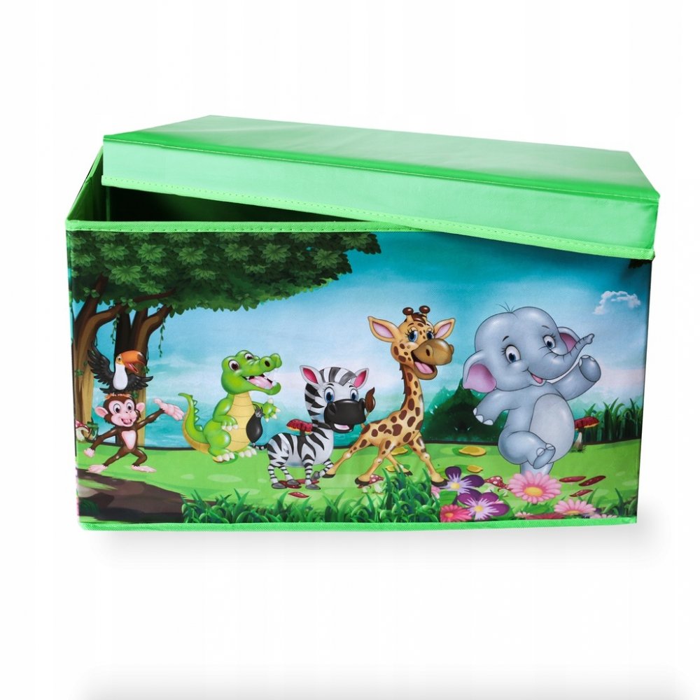 Krabice na hračky SLONÍK, úložný box do dětského pokoje Krabice na hračky SLONÍK, úložný box do dětského pokoje