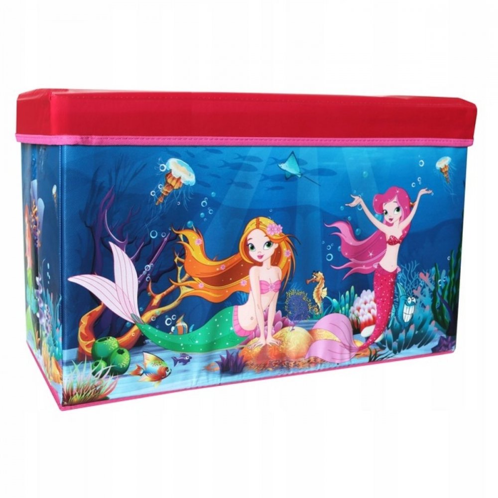 Úložný box do dětského pokoje Mořský svět, rozměr 60x30x35 cm