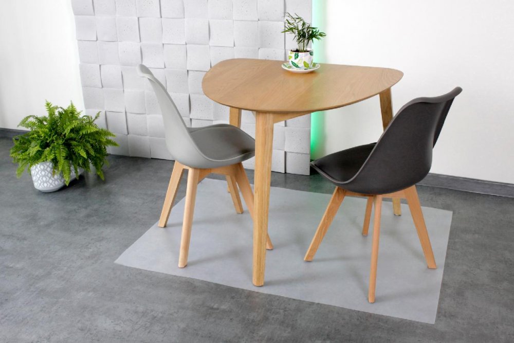 Ochranná podložka pod židli 140x100 cm - 0,8 mm mléčná Ochranná podložka pod židli 140x100 cm - 0,8 mm mléčná