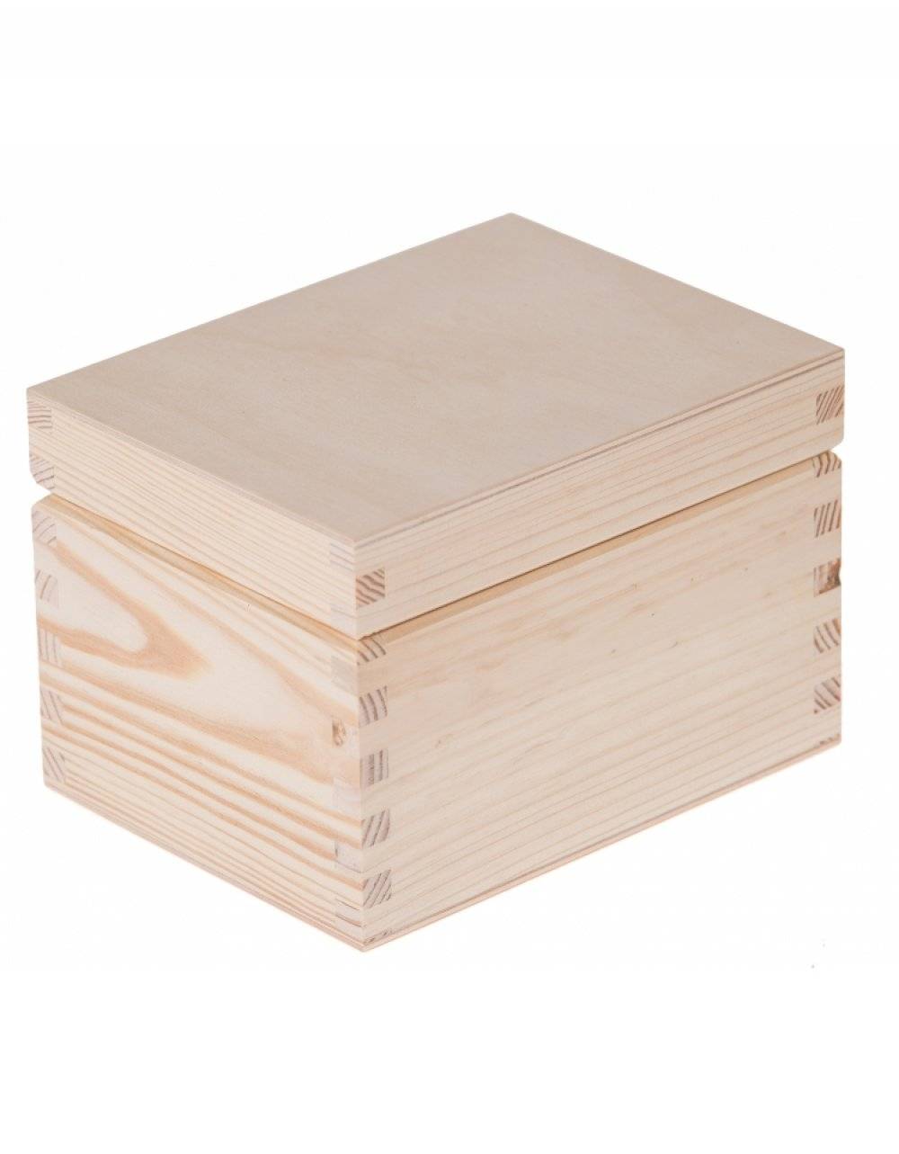 Přírodní dřevěná krabička 16x12x11 cm Přírodní dřevěná krabička 16x12x11 cm