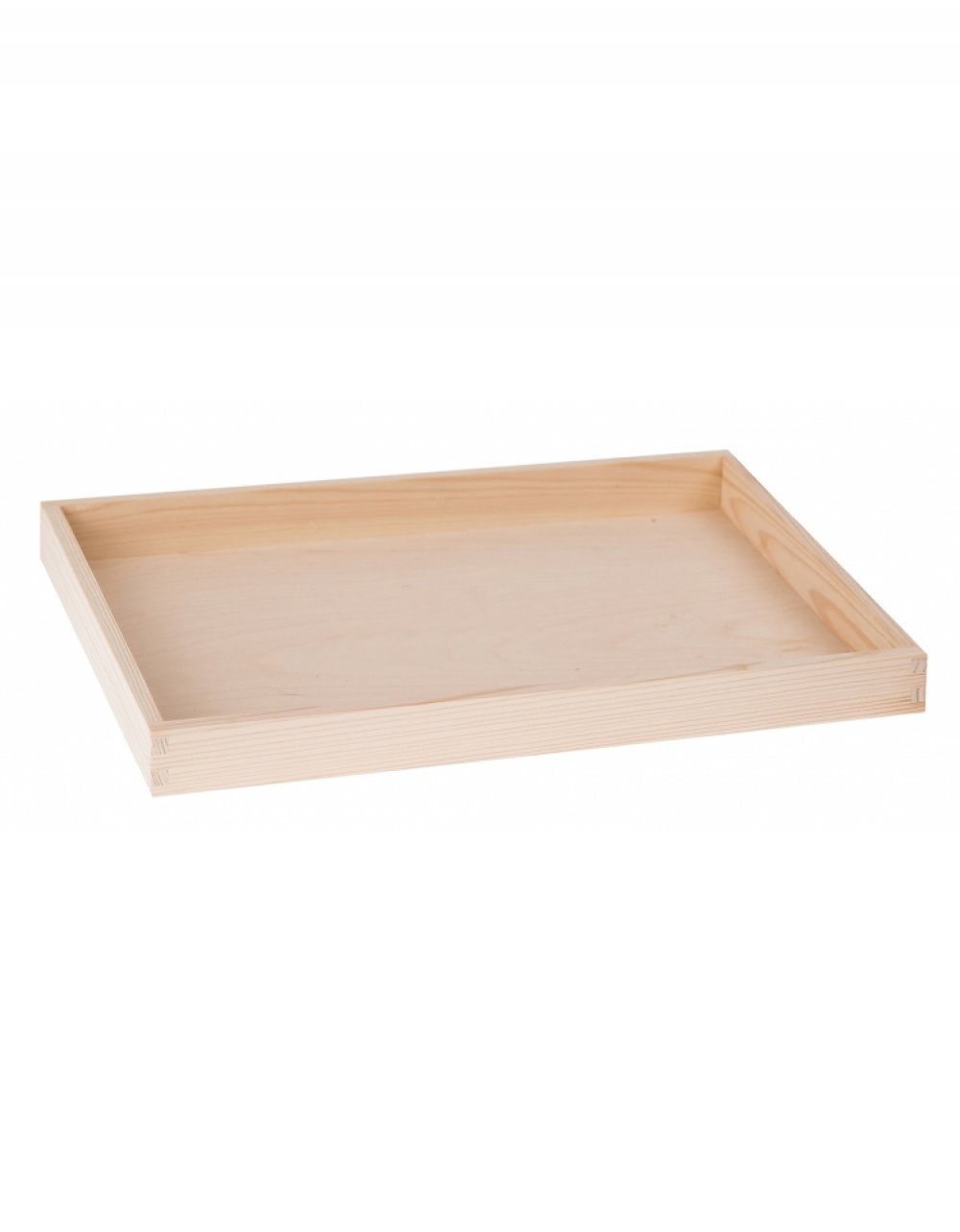 Přírodní dřevěný podnos na servírování 40x30 cm Přírodní dřevěný podnos na servírování 40x30 cm