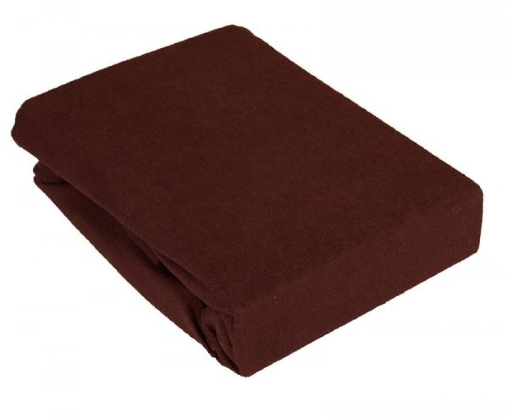 Prostěradlo Frote s gumkou 90x200 cm - bronz Prostěradlo Frote s gumkou 90x200 cm - bronz