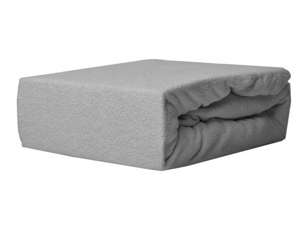 Prostěradlo LUX 180x80 cm frote šedá Prostěradlo LUX 180x80 cm frote šedá