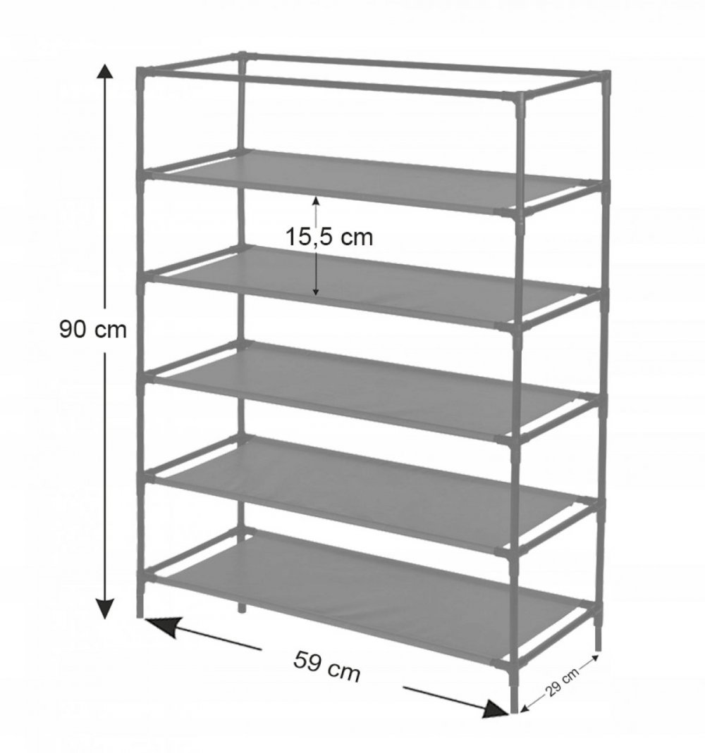 Skříň, organizér na obuv - 90 cm Skříň, organizér na obuv - 90 cm