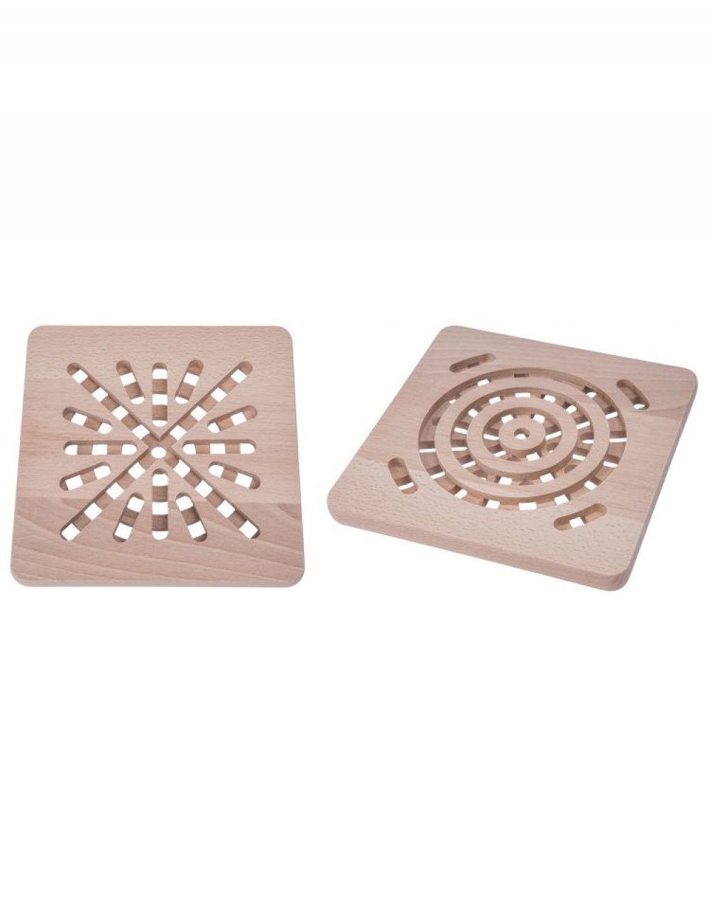 Univerzální dřevěná kuchyňská podložka 19x19 cm, buk Univerzální dřevěná kuchyňská podložka 19x19 cm, buk