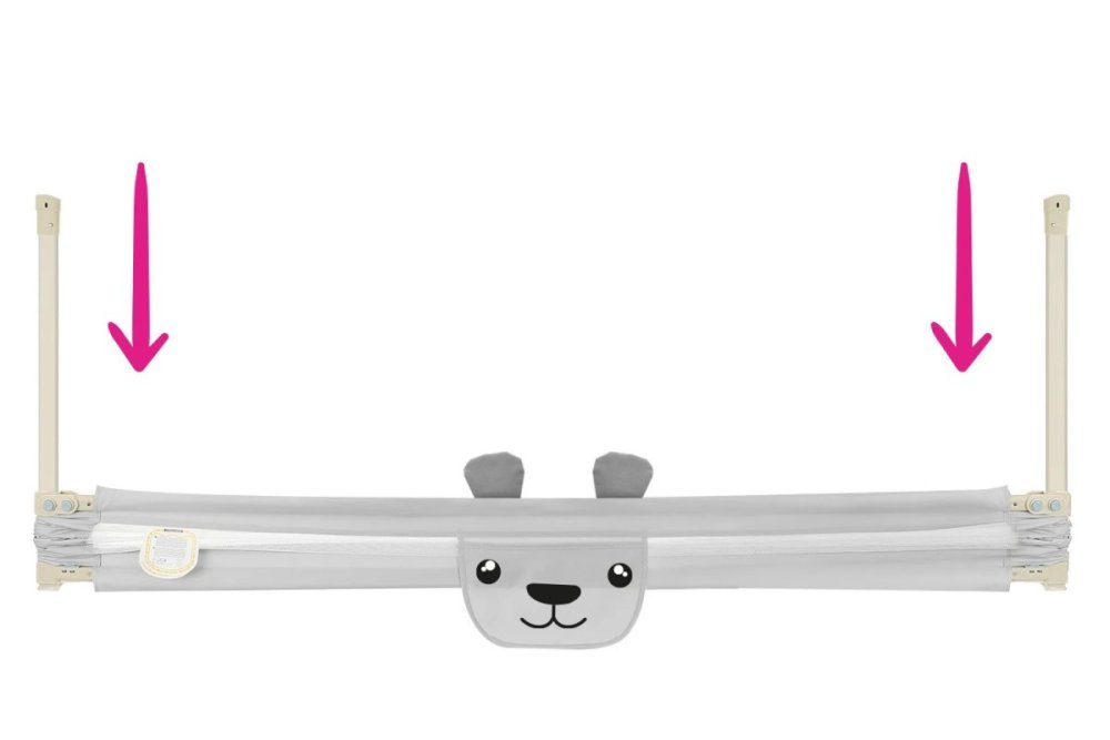 Zábrana na postel Teddy 200 cm AKCE