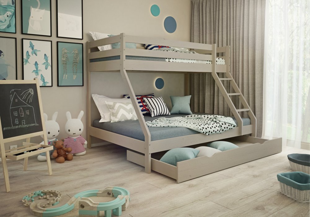 Zásuvka - přistýlka pod postel 198 cm taupe Zásuvka - přistýlka pod postel 198 cm taupe