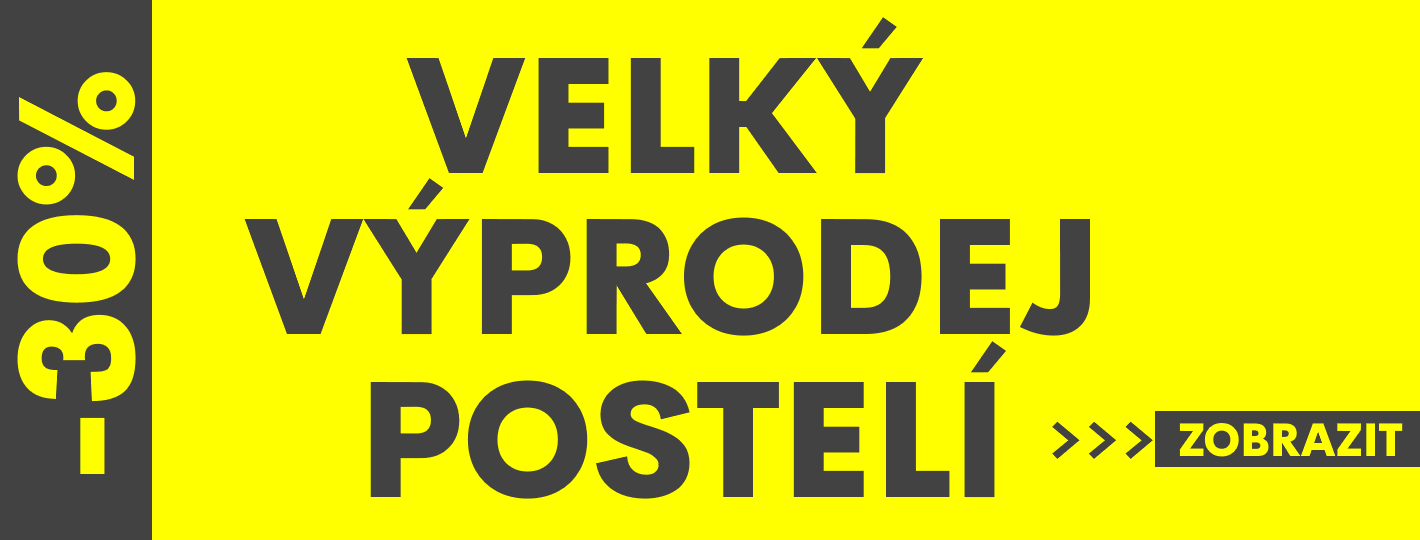 Velký výprodej postelí